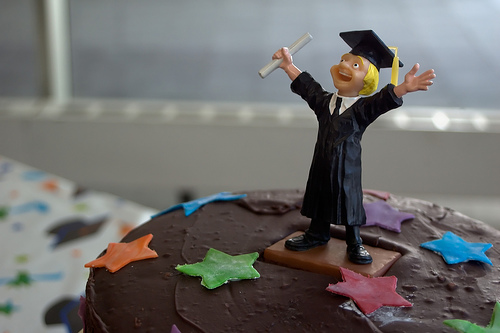 graduation cake